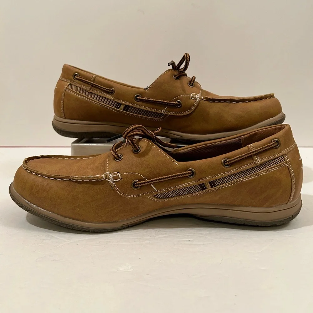 Tansmith Tan’s Men’s Deck Shoes Size 10
